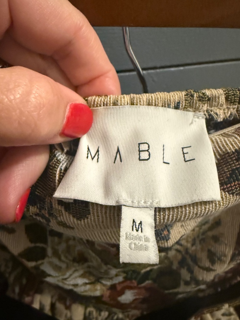 Mable strapless tapestry dress - Picture 7 of 7